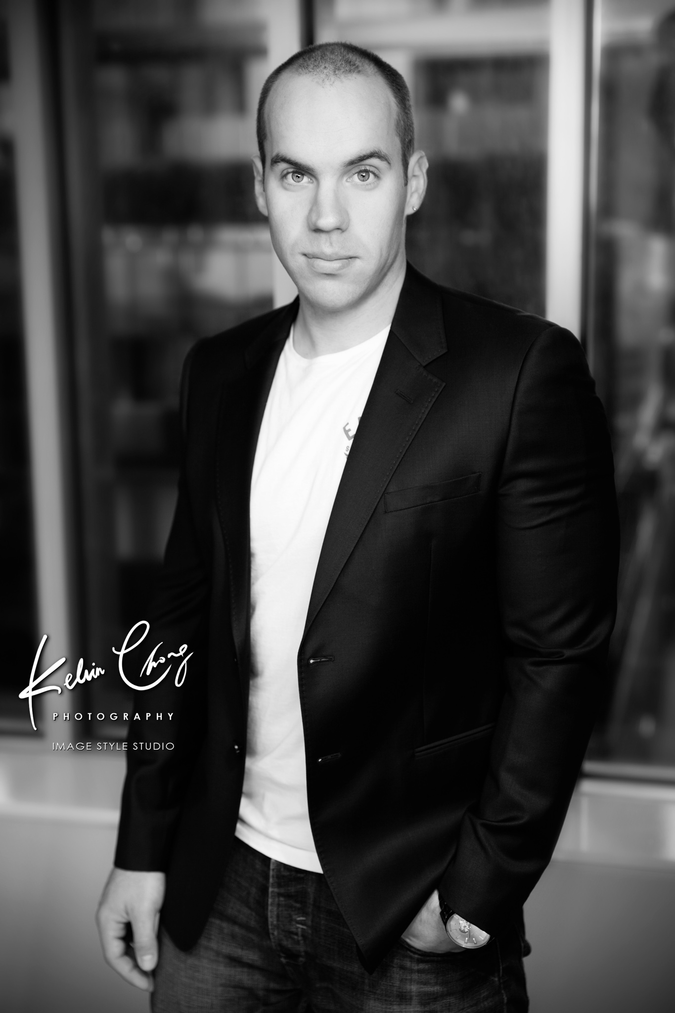 Corporate Headshot Personality Portrait - Adam Murphy NBL Strength Coach